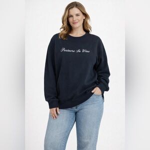 (XL/2XL) Brunette the label “Partners in Wine” sweatshirt